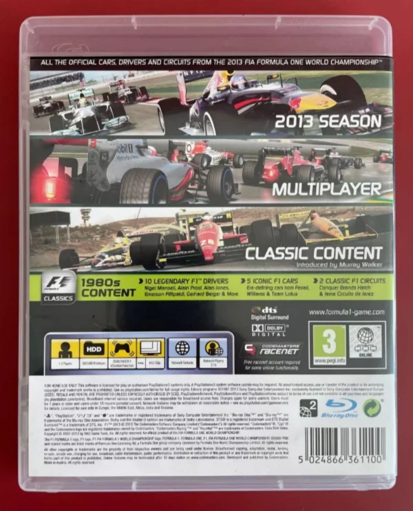 Ps3 formula1